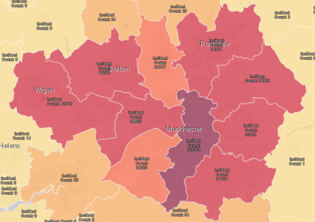 Crime Analysis in ArcGIS Pro - Resource Centre | Esri UK & Ireland