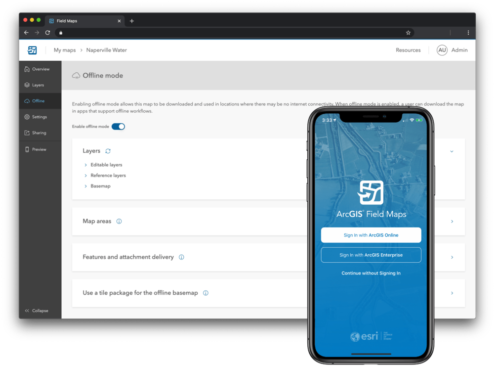 Arcgis Field Maps Destined To Rationalise Arcgis Field Apps Resource Centre Esri Uk Ireland