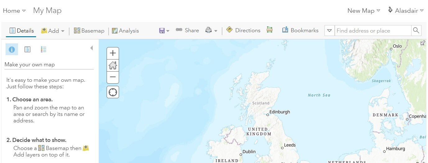 Making Maps With Arcgis Online An Introduction Resource Centre Esri Uk Ireland