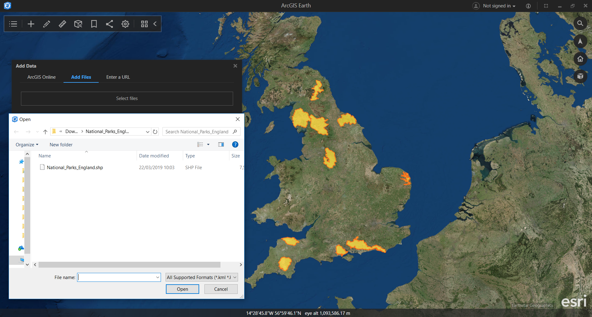 Exploring The World With Arcgis Earth Resource Centre Esri Uk Ireland