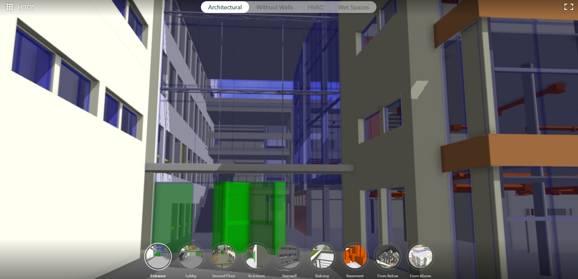Exploring 3D planning data with the ArcGIS 360 VR tool.