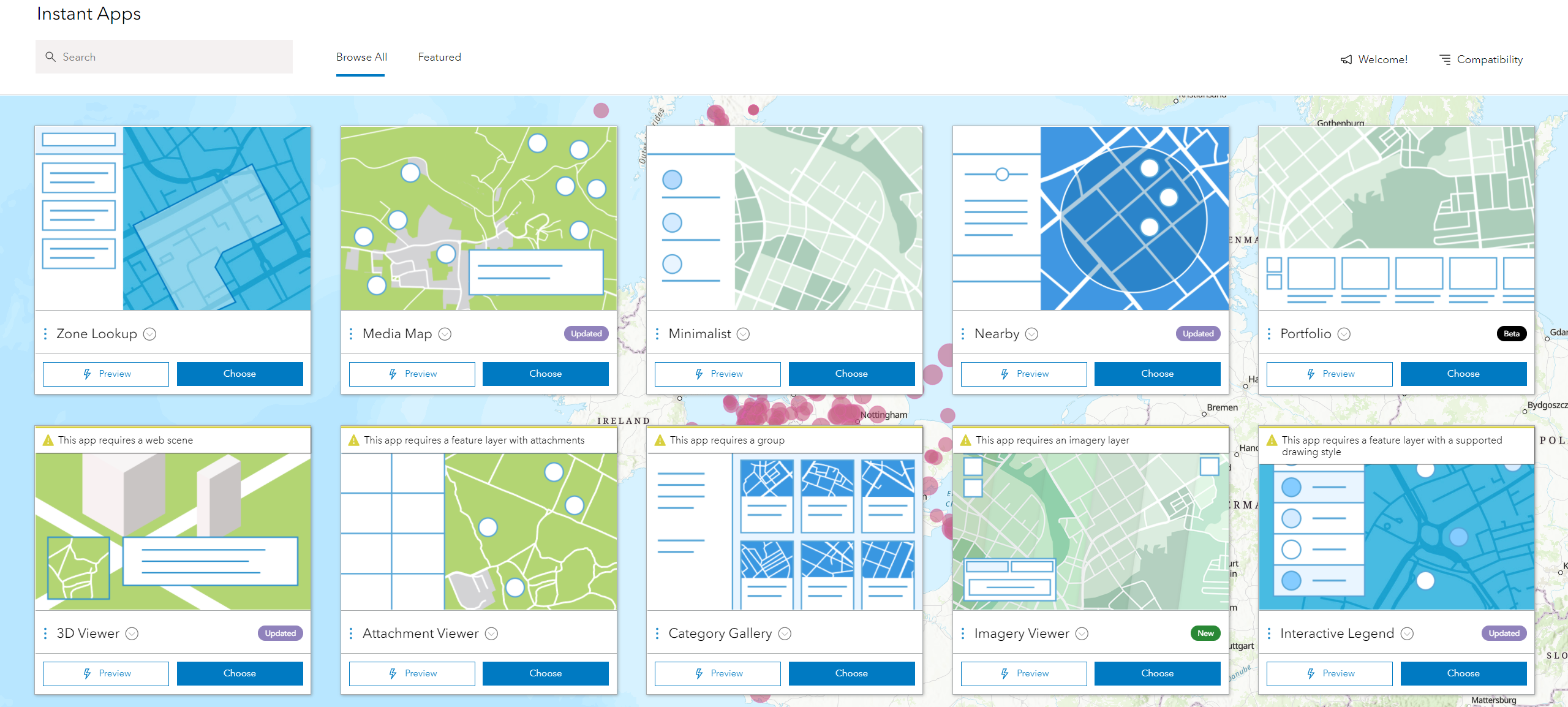 ArcGIS Online Instant Apps