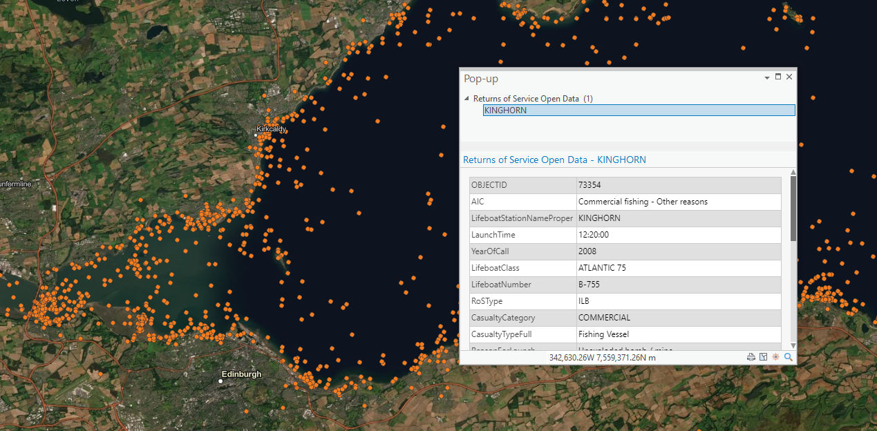 New look pop-up in ArcGIS Pro