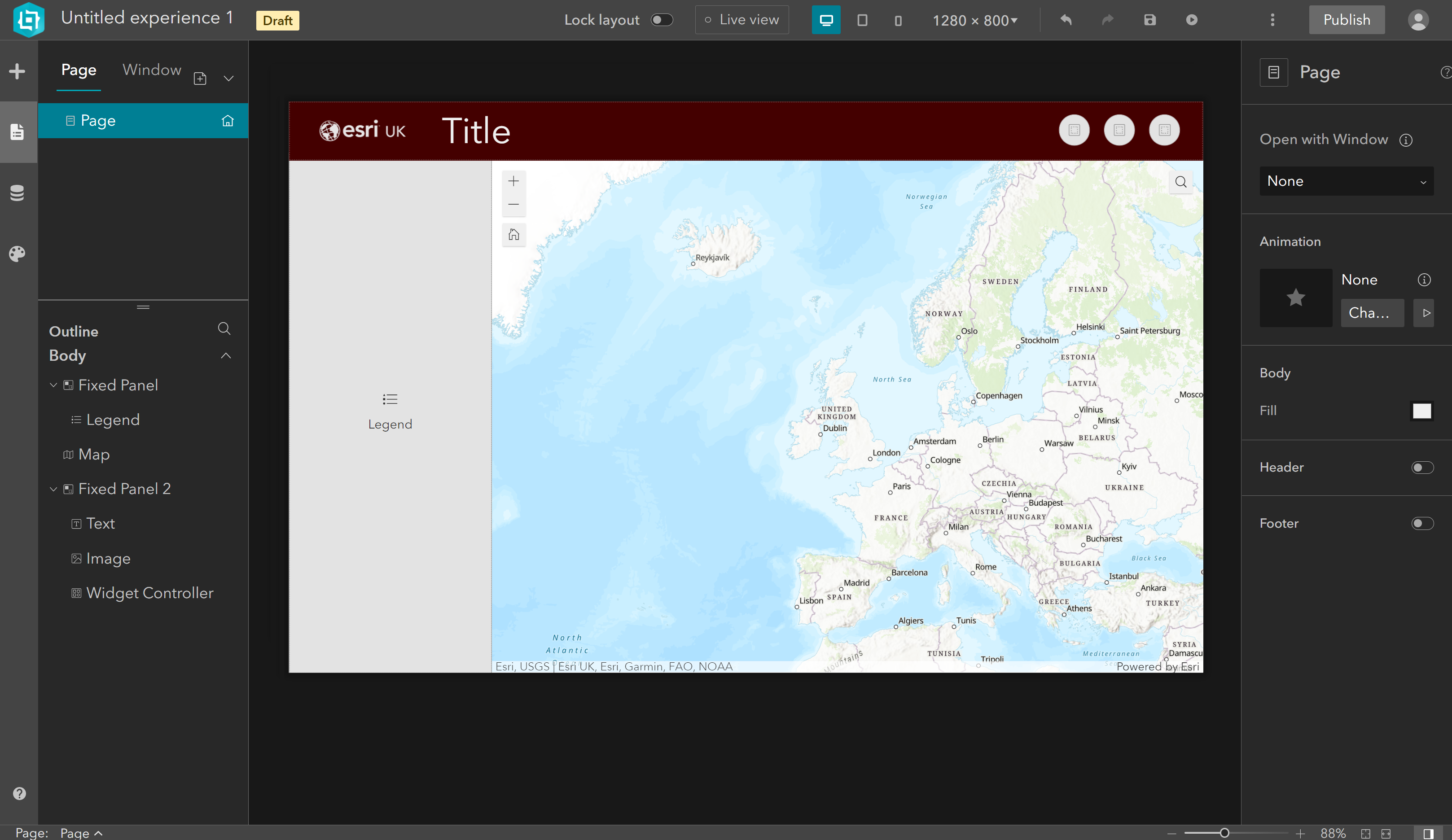 arcgis map templates