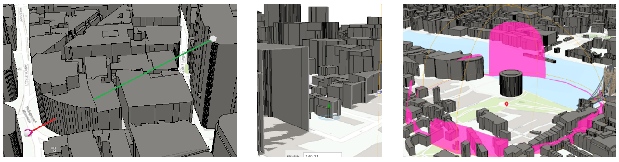 ArcGIS Pro interactive visibility tools