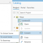 ArcGIS Pro Convert to Scene tool