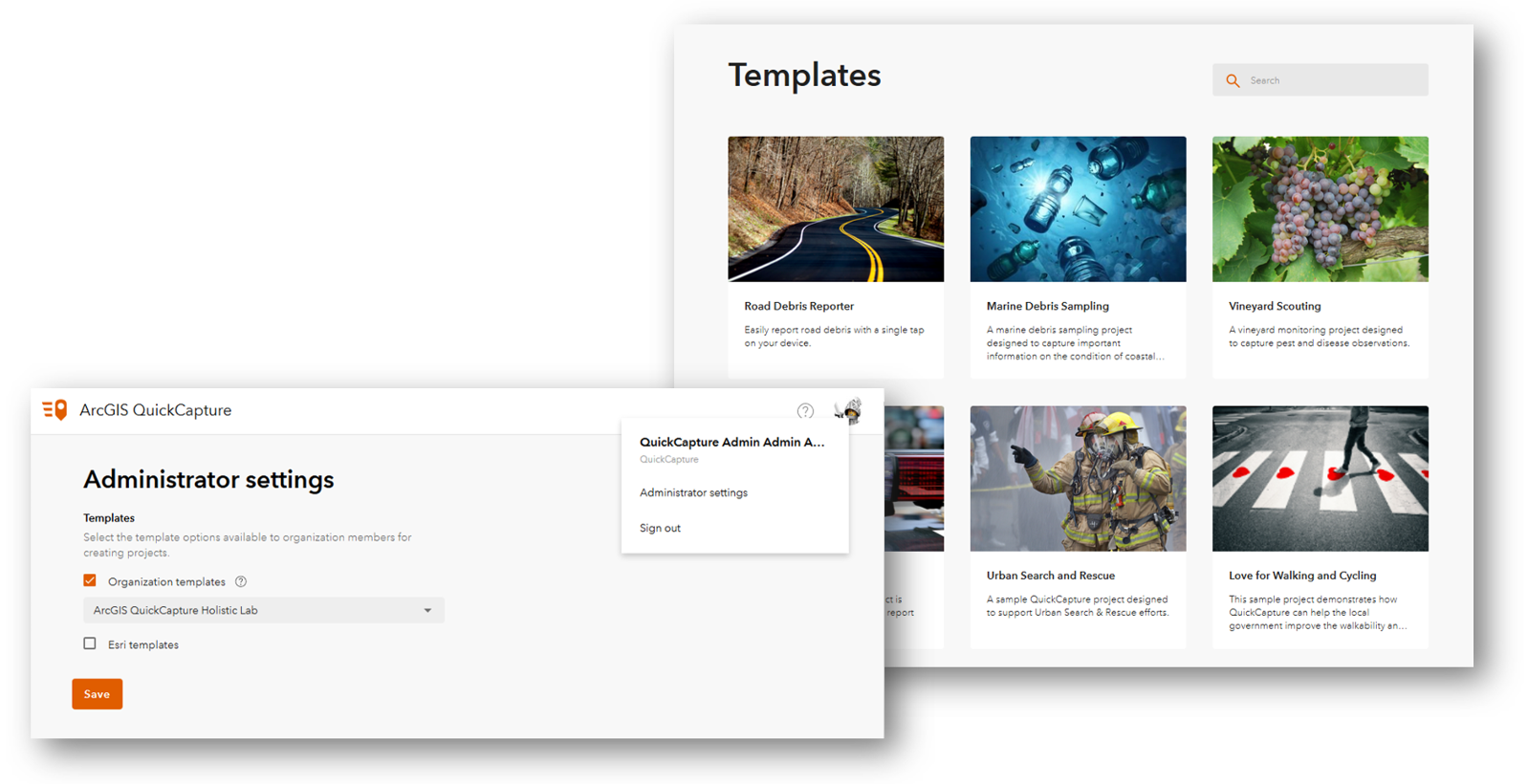 Image of QuickCapture Templates