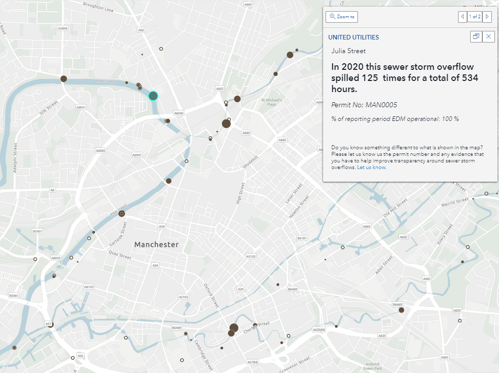 Is My River Fit to Play In? Web application by The Rivers Trust.