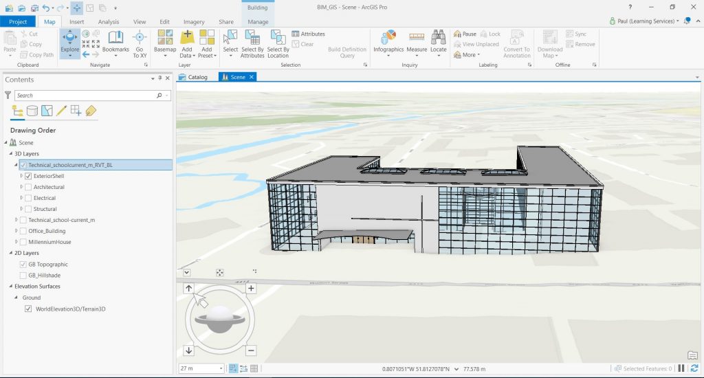 ArcGIS Pro Building Layer