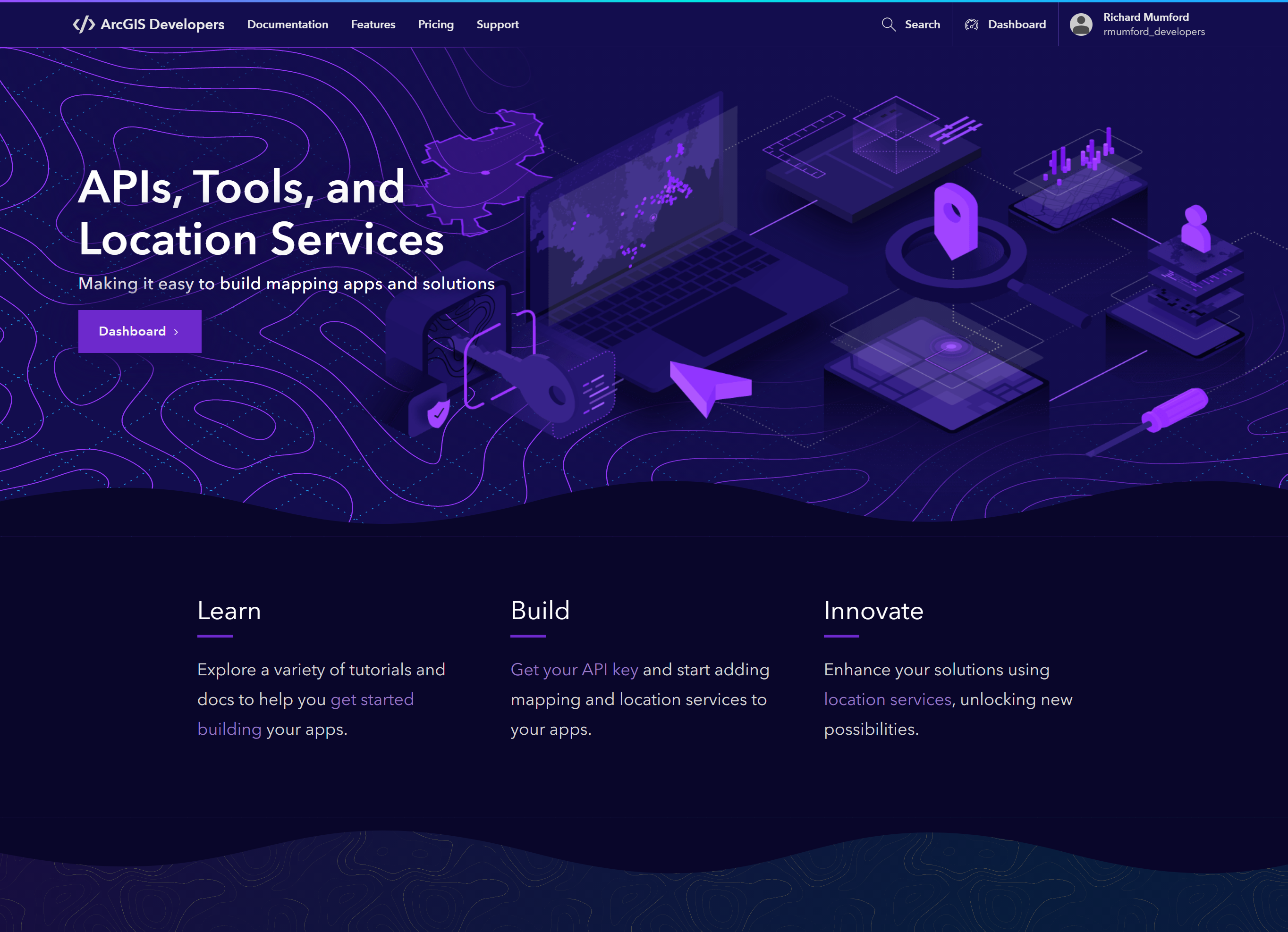 ArcGIS Platform homepage