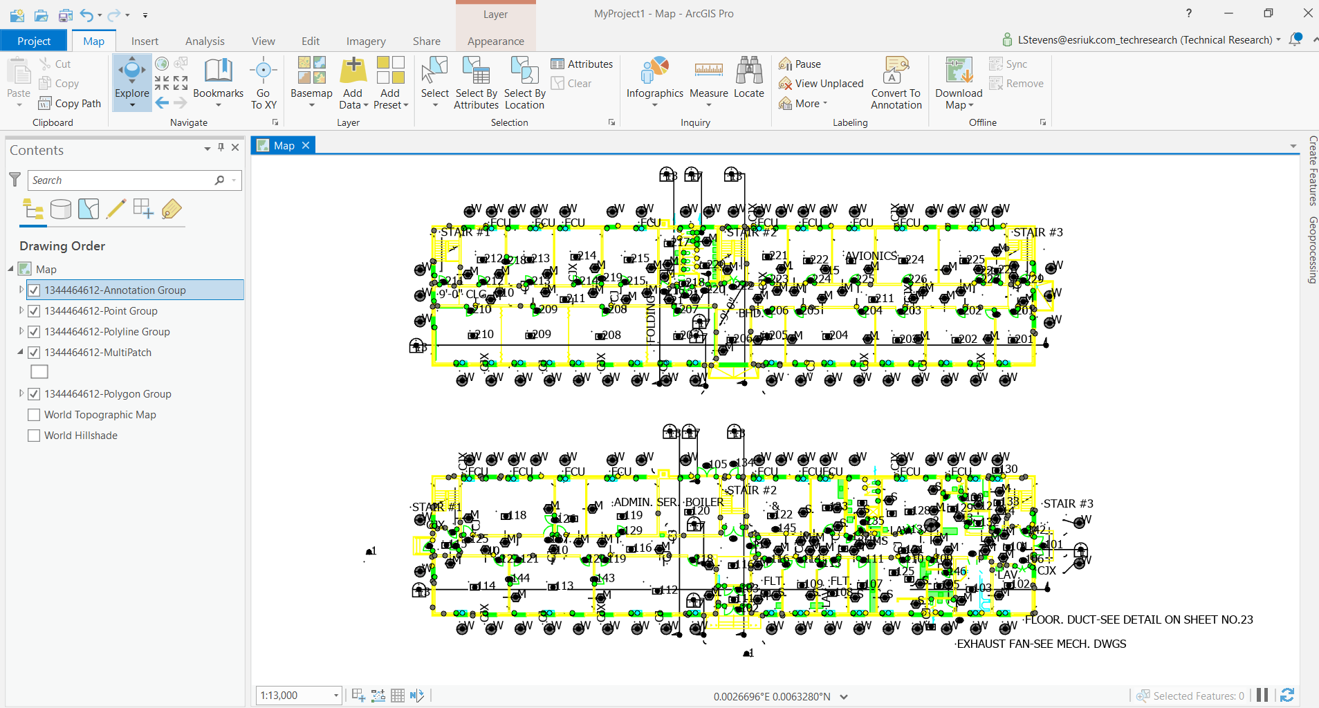 Creating 3d Floor Plans In Arcgis Pro And Scene Viewer Resource Centre Esri Uk Ireland