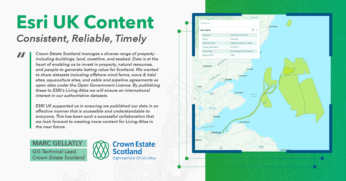 Statement from NatureScot about their experience of contributing data to Living Atlas.