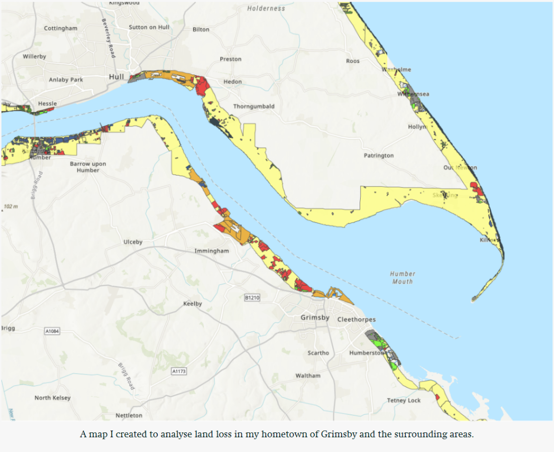 Map of Grimsby