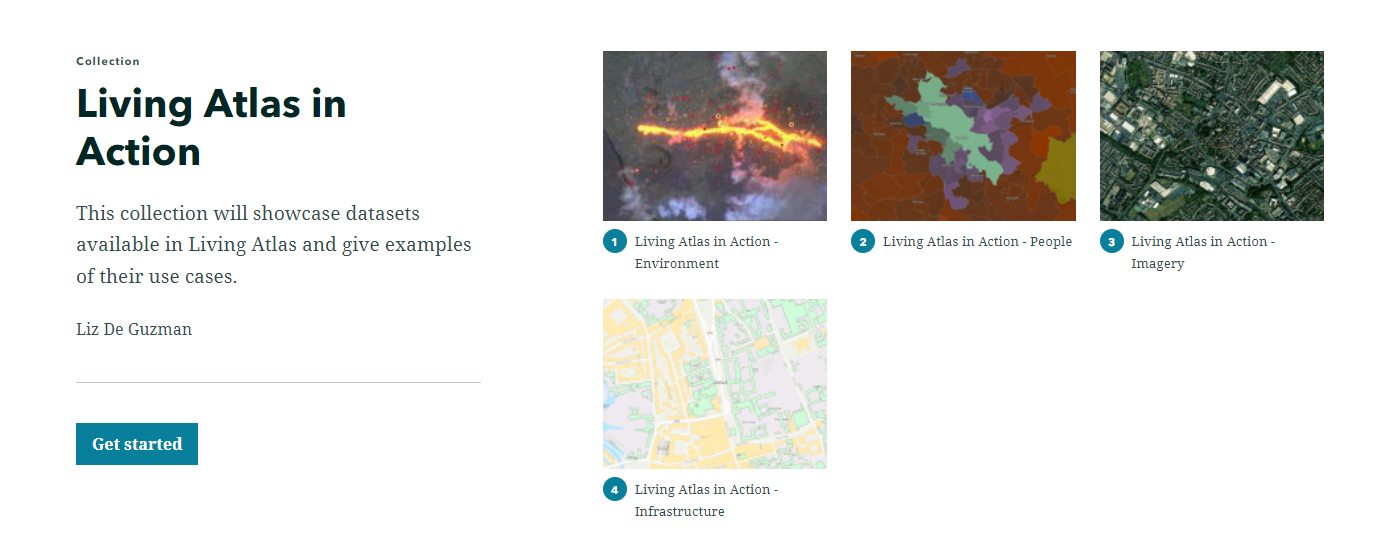 Spring into action with these updates on ArcGIS Living Atlas of the ...
