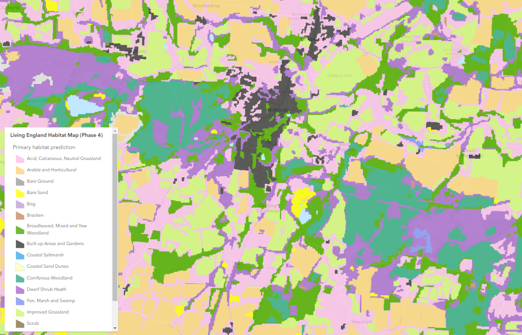 Living England Habitat Map Phase 4