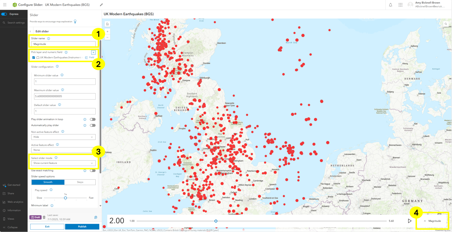Bring temporal data to life with the ArcGIS Instant Apps Slider ...