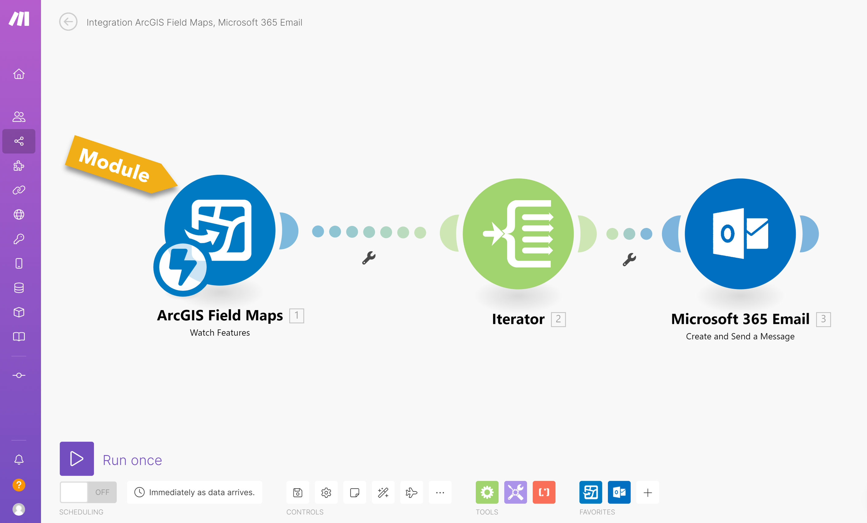 Make Interface includes a Module & Iterator 