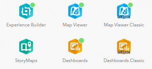 ArcGIS Dashboards and ArcGIS Dashboards Classic in the app launcher