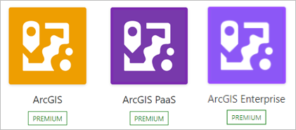 ArcGIS, ArcGIS PaaS and ArcGIS Enterprise premium connectors