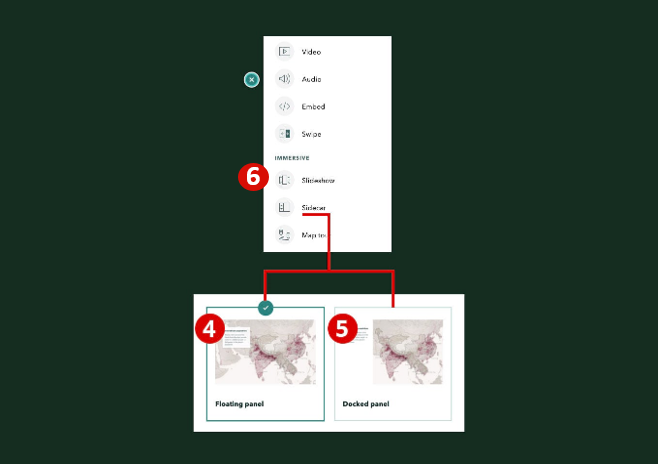 Last 3 presenting modes