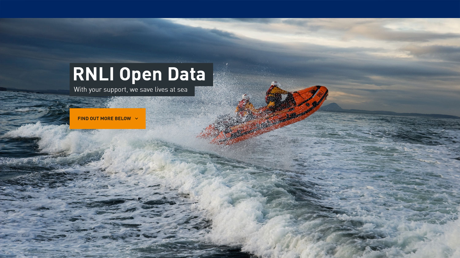  rnli's open data home page 