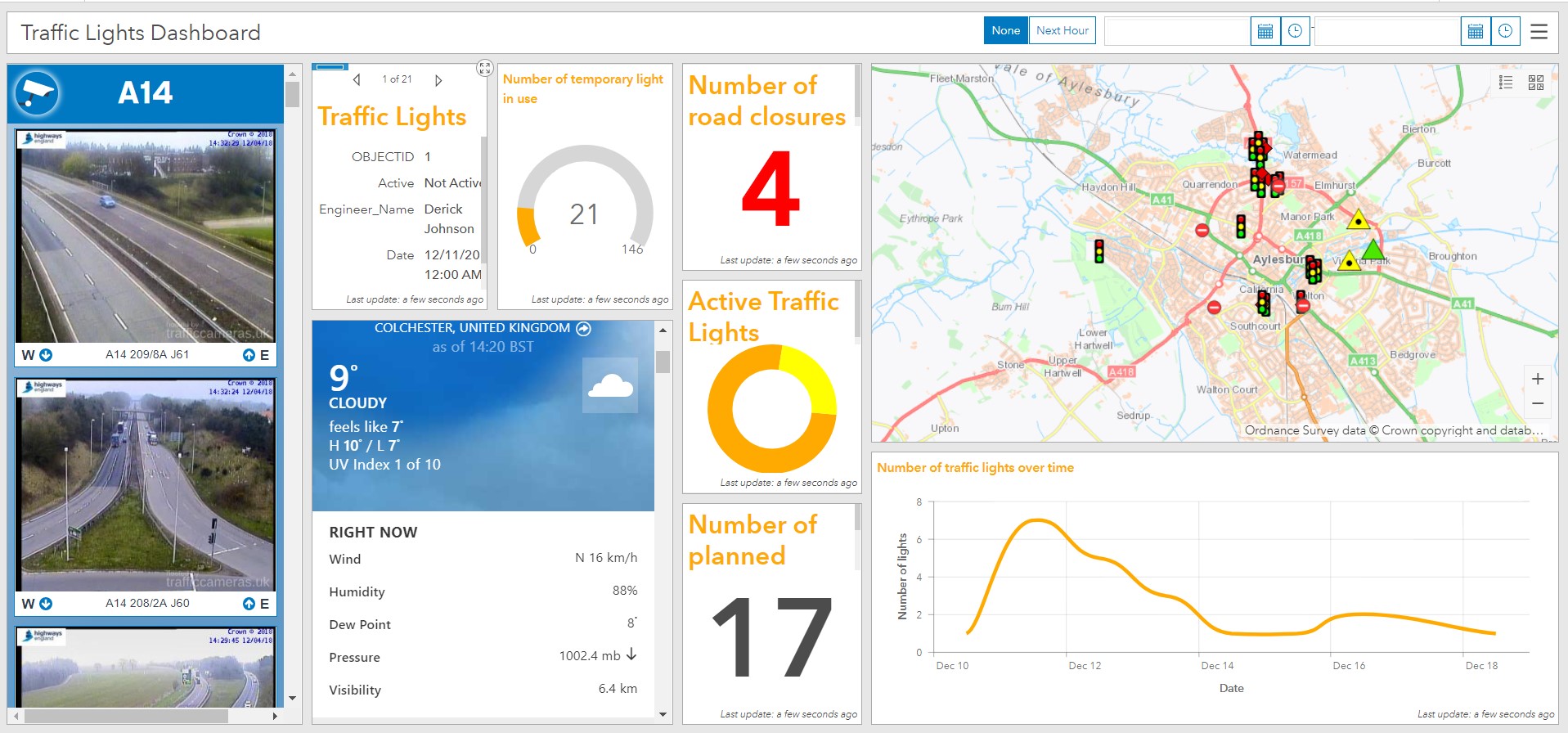 Bring Your Operations Dashboard Elements Together With The New Update Resource Centre Esri Uk Ireland