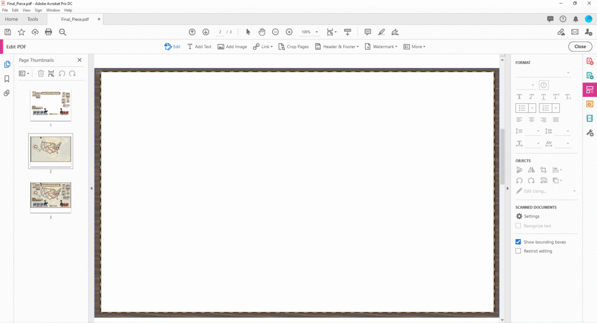 animation of piecing everything together in adobe acrobat