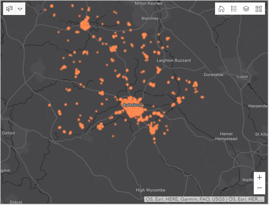 Learn About Operations Dashboard Resource Centre Esri Uk Ireland