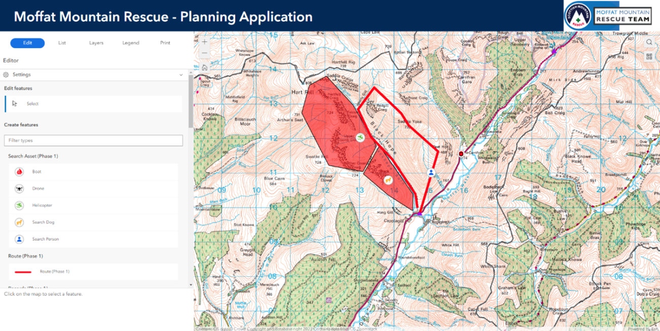 moffat-mountain-rescue-planning-application